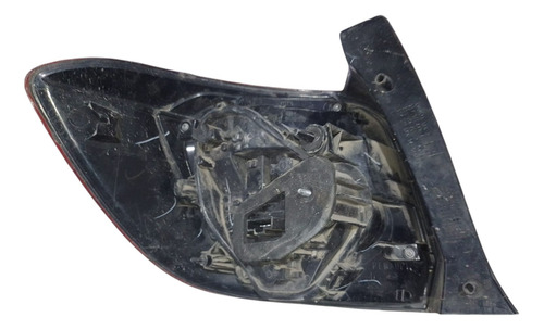 Lanterna Traseira Direita Renault Sandero 2015 A 2019. Direito/passageiro Vermelho - Imagem 2