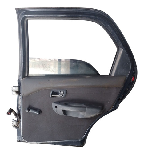 Porta Traseira Direita Fiat Palio Weekend Adventure 2008/17. Traseira Direita Preto - Imagem 2