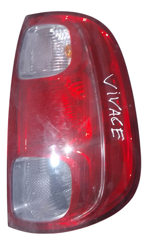 Lanterna Traseira Direita Uno Vivace 2011 A 2018. Direito/passageiro Vermelho