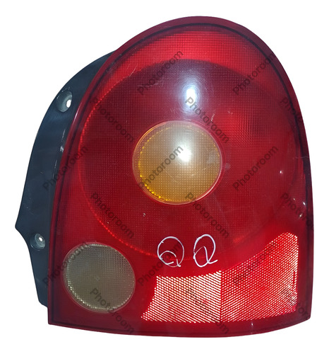 Lanterna Traseira Direita Chery Qq 2011 A 2014. Direito/passageiro Vermelho