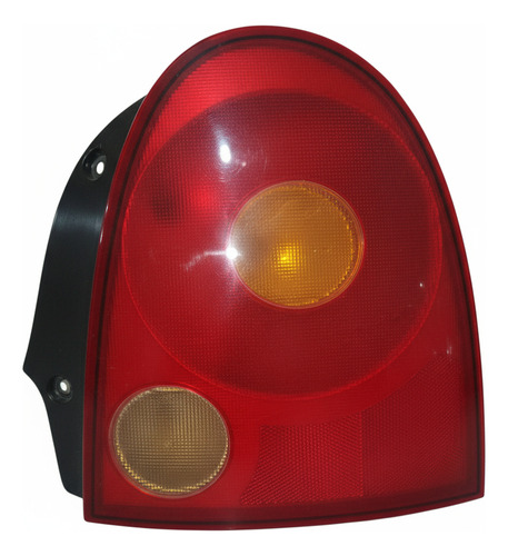 Lanterna Traseira Direita Chery Qq 2011 A 2014. Direito/passageiro Vermelho - Imagem 4