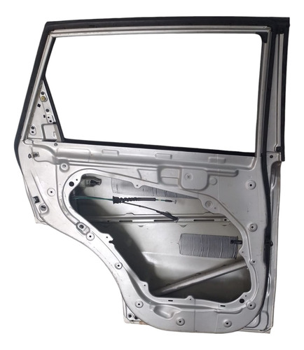 Porta Traseira Esquerda Kia Sorento 2010 A 2012. Traseira Esquerda Prata - Imagem 2