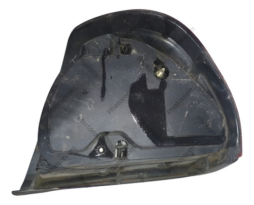 Lanterna Traseira Direita Renault Clio Sedan 2003 A 2007. Direito/passageiro Vermelho - Imagem 2