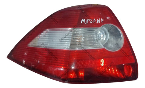Lanterna Esquerda Renault Megane 2006 A 2009. Esquerdo/motorista Vermelho