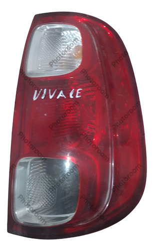 Laterna Traseira Direita Fiat Uno Vivace 2011 A 2015. Direito/passageiro Verme
