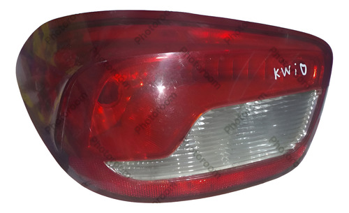 Lanterna Traseira Esquerda Renault Kwid Esquerdo/motorista Vermelho