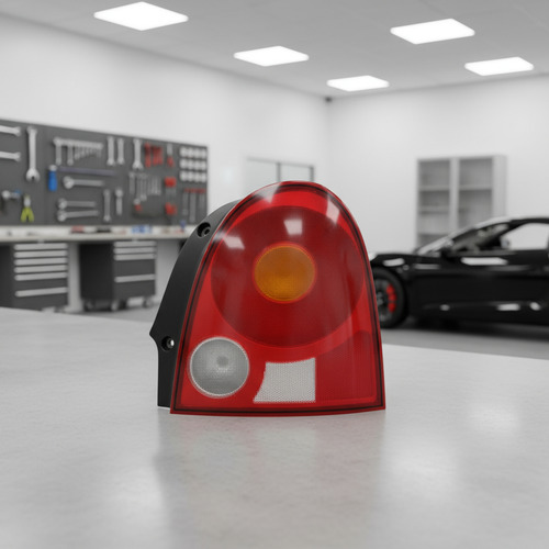 Lanterna Traseira Esquerda Cherry Qq 201 A 2013. Esquerdo/motorista Vermelho