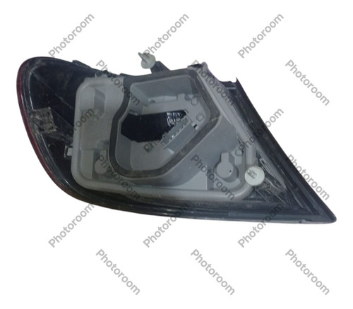 Lanterna Traseira Direita Volks Gol G5 2008 A 2013. Direito/passageiro Vermelho - Imagem 2