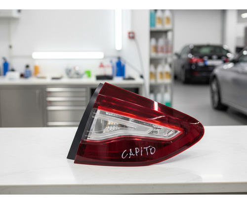 Lanterna Tampa Traseira Esquerda Renault Captur 2017 A 2023. Esquerdo/motorista Verme - Imagem 4