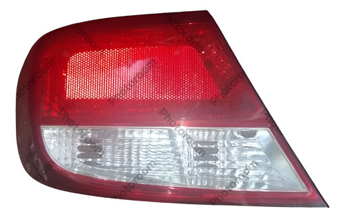 Lanterna Traseira Esquerda Volks Gol G5 2008 A 2013. Esquerdo/motorista Vermelho