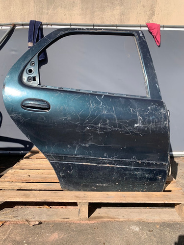 Porta Traseira Direita Fiat Palio Org Usada 1996 E 2018. Traseira Direita Verde - Imagem 2