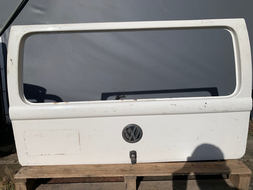 Tampa Traseira Kombi Vw Original Usada 1976/2013 Branca - Imagem 5