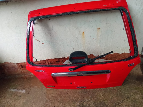 Tampa Do Porta-malas Chery Qq Original - Vermelha Vermelha - Imagem 2