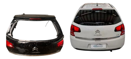 Tampa Traseira Do Citroën C3 Original, Usada 8701q2, Preta