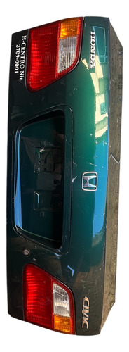Tampa Traseira Mala Honda Civic 1999 - Com Lanterna R2243r Verde - Imagem 2