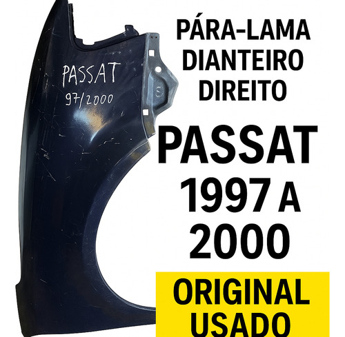 Pára-lama Dianteiro Direito Passat 1997 A 2000 3b0821105c