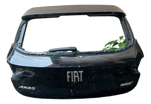 Tampa Traseira Fiat Argo Turbo Original Usada 52216153 Preta - Imagem 2
