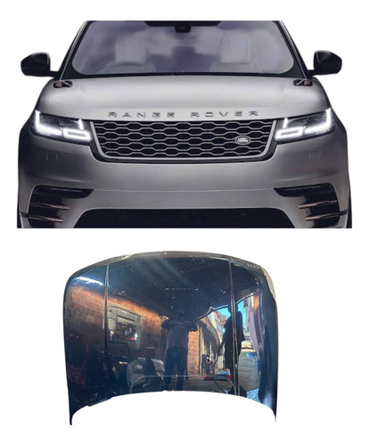 Capô Original Landrover Range Rover - Preto Brilhante