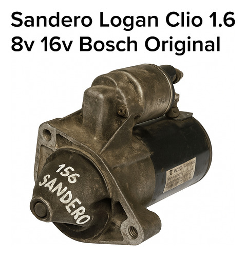 Motor/partida Sandero 3 Cilindros /orgu/usd98 077 756.80.