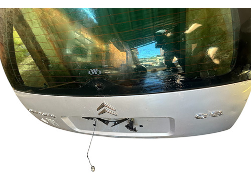 Tampa Traseira Do Porta-malas C3 04 A 12 Orign Usada 8665y3 Prata - Imagem 4