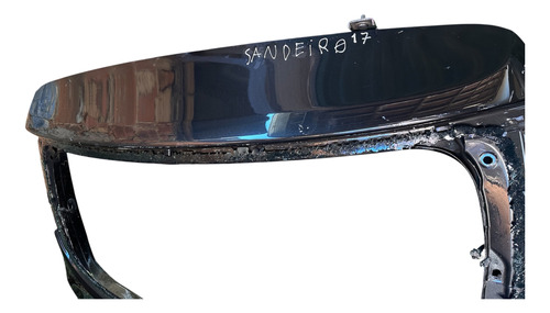 Tampa Do Porta Mala/tampa Traseira Sandero 17 Usd 901006398r Preto - Imagem 3