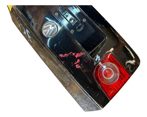 Tampa Traseira Porta Malas Vw Jetta 07/10 Org Com Lanternas Preto - Imagem 3