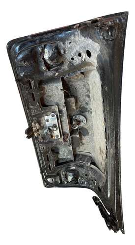 Tampa Traseira Porta Malas Vw Jetta 07/10 Org Com Lanternas Preto - Imagem 4