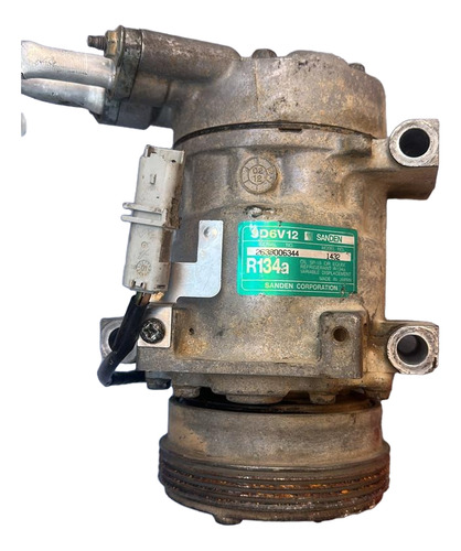 Compresor Sanden Sd6v12 Para Carro E Caminhonete Up Saveiro - Imagem 3