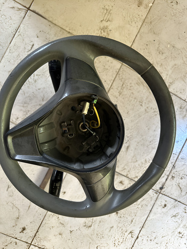 Volante Direção Fiat Grand Siena Palio 2012 Á 2021 Com Seta Preto