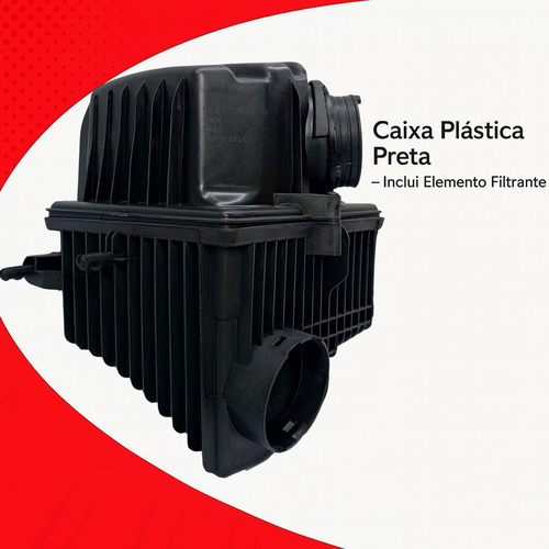 Caixa Filtro Ar Completa Jeep Renegade Compass Toro 2016/21 - Imagem 2