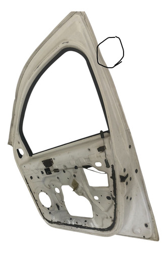 Porta Dianteira Direita Renault Duster Oroch Usado/ Detalhe Bege Direito Dianteira - Imagem 4