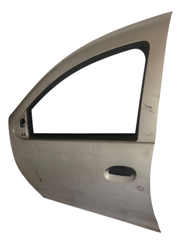 Porta Dianteira Esquerda Renault Sandero 2015-2020 Usada Det Dianteira Esquerdo Cinza - Imagem 2