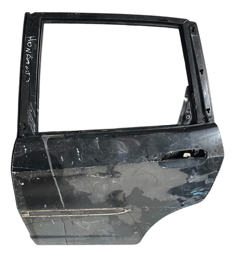 Porta Traseira Esquerda Honda Fit 2005 A 2008 Usada Com Deta Traseira Esquerdo Azul - Imagem 1