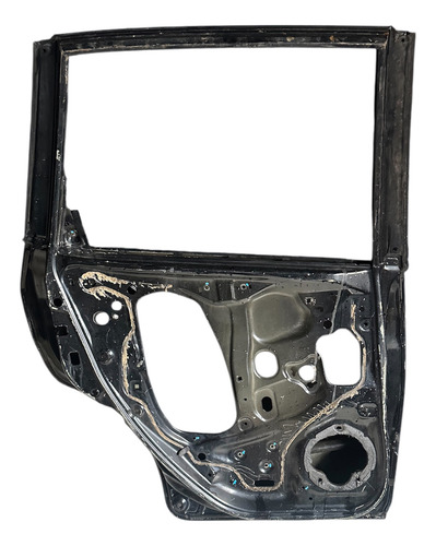 Porta Traseira Esquerda Honda Fit 2005 A 2008 Usada Com Deta Traseira Esquerdo Azul - Imagem 3