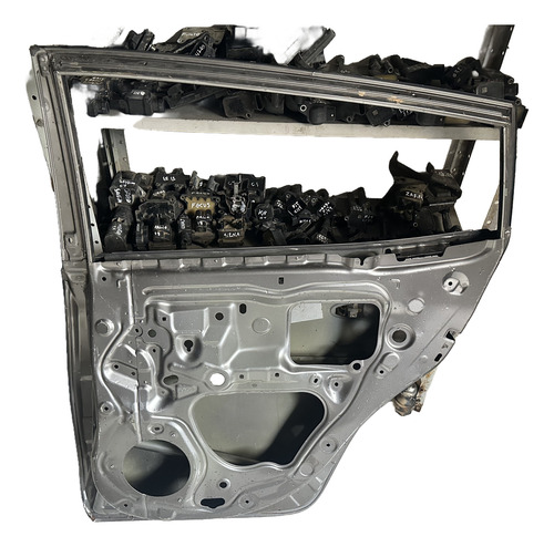 Porta Traseira Direita Toyota Yaris Hatch 2018-2023 Original Traseira Direita Cinza-escuro - Imagem 6