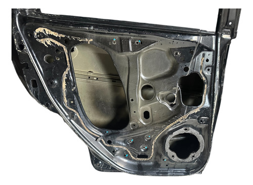 Porta Traseira Esquerda Honda Fit 2005 A 2008 Usada Com Deta Traseira Esquerdo Azul - Imagem 4