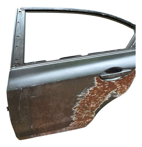 Porta Traseira Esquerda Honda Civic G9 2012-2016 (usado) Traseira Esquerda Verde-escuro - Imagem 1