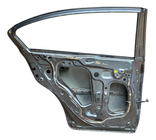 Porta Traseira Esquerda Honda Civic G9 2012-2016 (usado) Traseira Esquerda Verde-escuro - Imagem 4