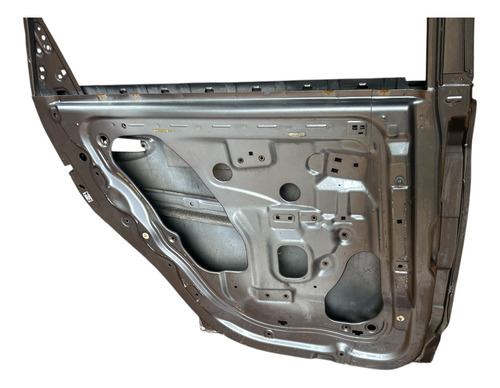 Porta Traseira Esquerda Honda Fit 2003 Usada Cinza Escuro Traseira Esquerda Cinza-escuro - Imagem 4