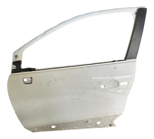 Porta Dianteira Esquerda Renault Captur Usada Branca Dianteira Esquerdo Cinza
