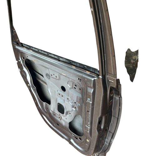 Porta Traseira Esquerda Honda Fit 2003 Usada Cinza Escuro Traseira Esquerda Cinza-escuro - Imagem 5