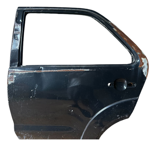 Porta Traseira Esquerda Toyota Hilux Sw4 2021 A 2025 Traseira Prateado