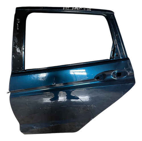 Porta Traseira Esquerda Honda Fit 2015 2021  ... Azul Usado) Traseira Esquerda Azul - Imagem 1