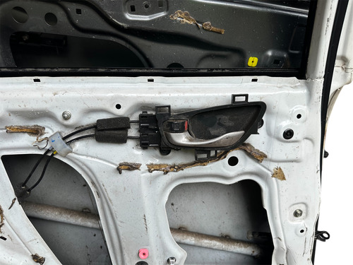 Porta Traseira Esquerda Honda Civic G10 2017 2022 Cor Branco Traseira Esquerdo Branco - Imagem 6