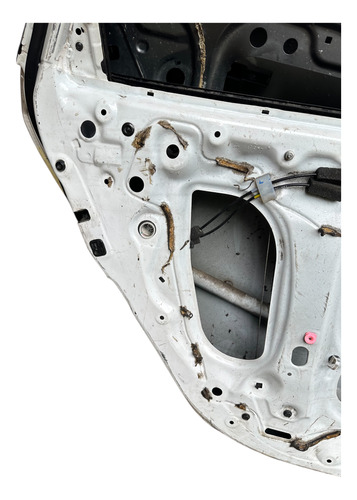 Porta Traseira Esquerda Honda Civic G10 2017 2022 Cor Branco Traseira Esquerdo Branco - Imagem 7