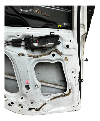 Porta Traseira Esquerda Honda Civic G10 2017 2022 Cor Branco Traseira Esquerdo Branco - Imagem 8