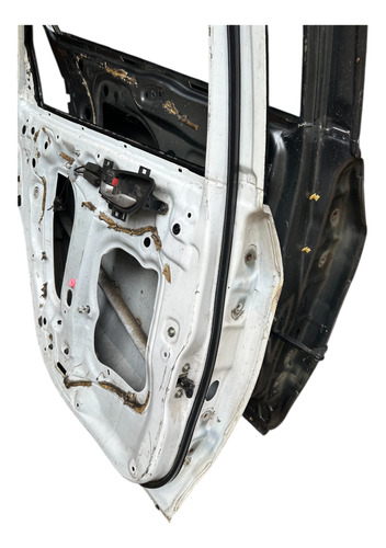 Porta Traseira Esquerda Honda Civic G10 2017 2022 Cor Branco Traseira Esquerdo Branco - Imagem 9
