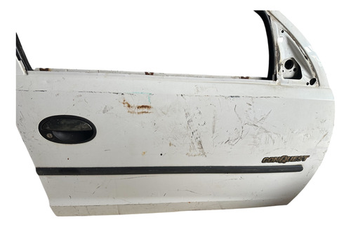 Porta Dianteira Direita Chevrolet Corsa Usada Branca Dianteira Direita Branco - Imagem 2