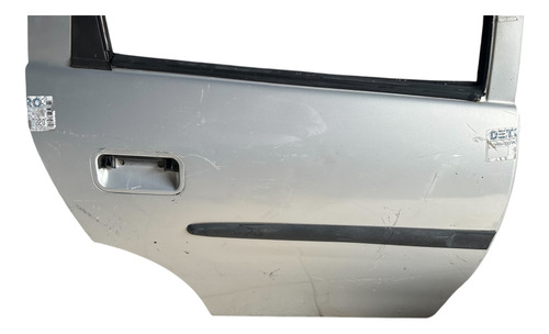 Porta Traseira Direita Chevrolet Corsa Sedan Prata Usada Traseira Direito Prateado - Imagem 2