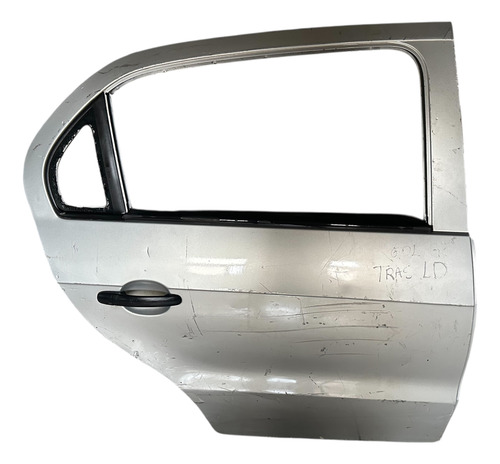 Porta Traseira Direita Vw Gol G5 G6 G7 G8 Usada Prata Traseira Direita Prateado - Imagem 1
